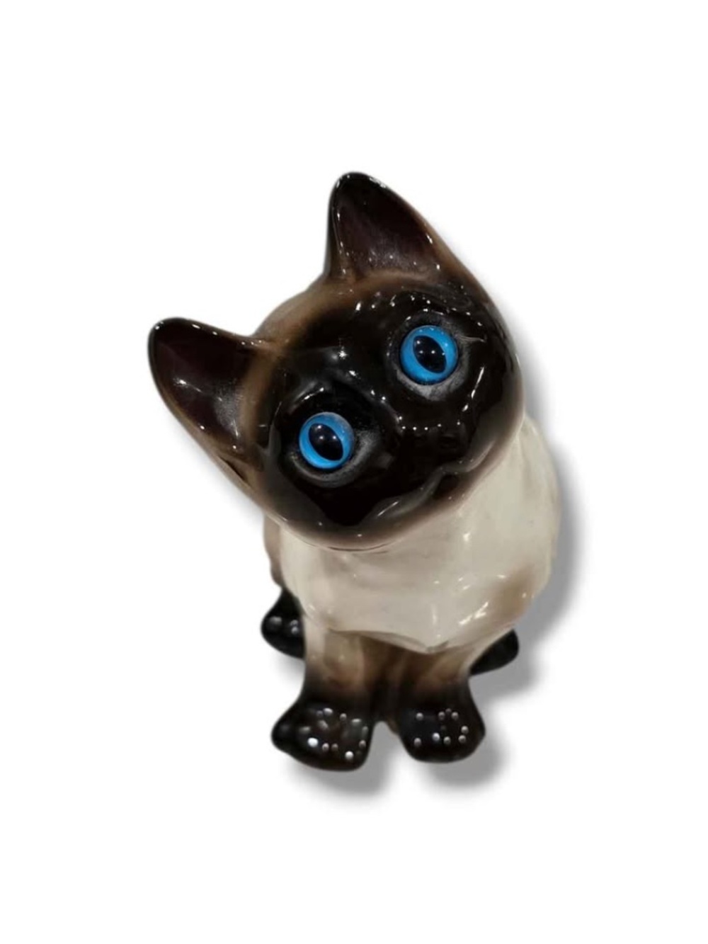 1970s Siamese Cat Figurine by Enesco - Picture 8 of 8
